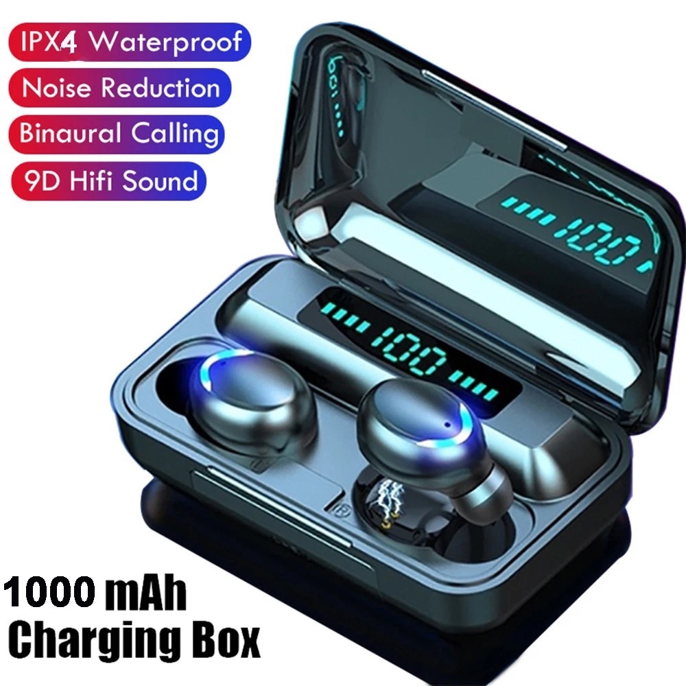 Bluetooth 5.0 Wireless Earbuds Headphone Headset Noise Cancelling Waterproof TWS